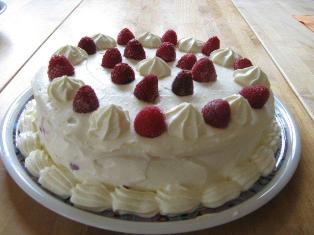 rasberry cake recipe